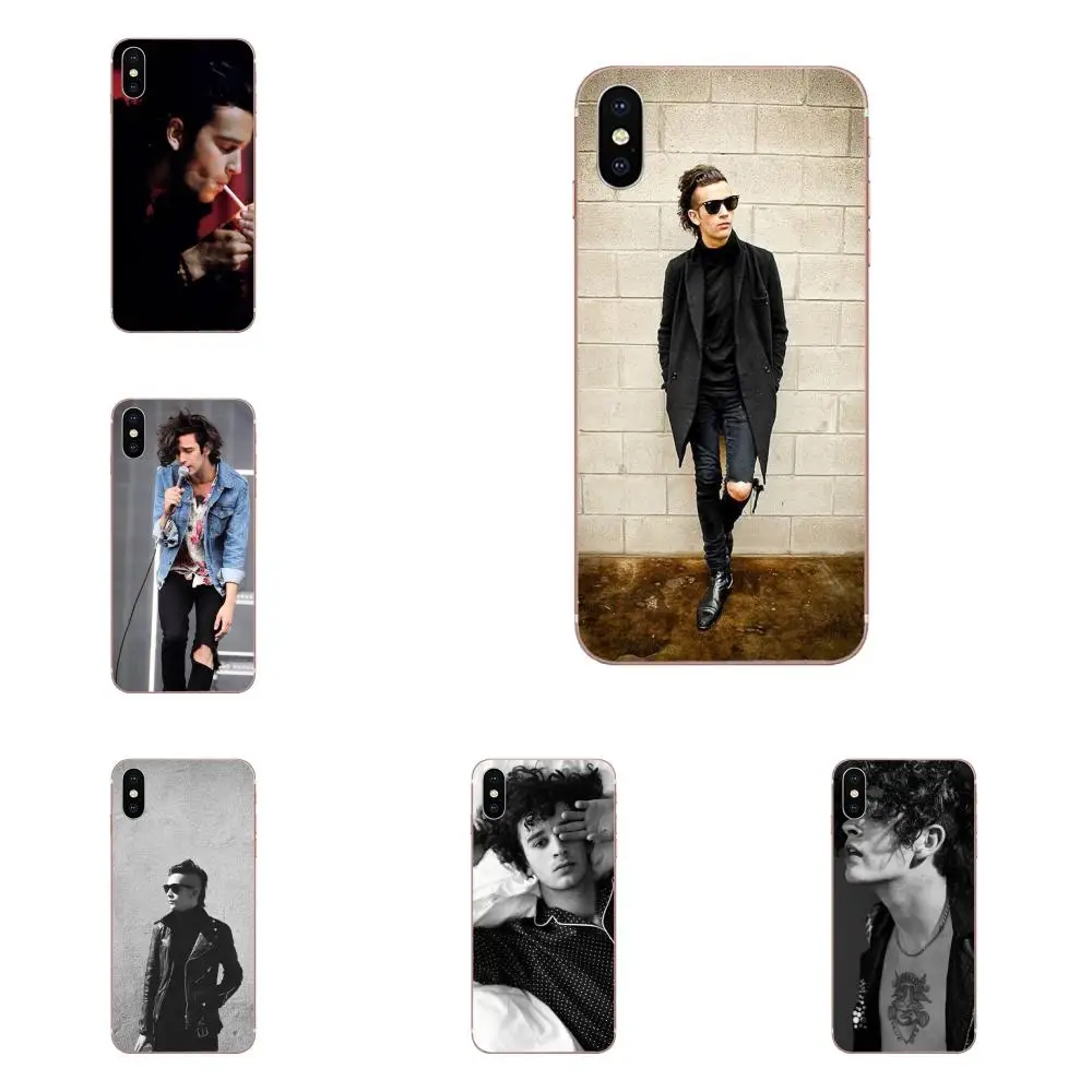 For Galaxy Alpha Note 10 Pro A10 A20 A20E A30 A40 A50 A60 A70 A80 A90 M10 M20 M30 M40 Soft TPU Hotsales Matty Healy The 1975 | Мобильные