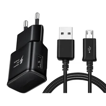 Адаптер с вилкой EU 5V 2A кабель Micro USB для быстрой зарядки samsung galaxy Redmi 7 7a 6a Go Nokia 6 5 4,2 Honor 8X 7A 8A Android phone