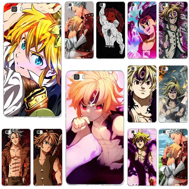 

Phone Cases Soft TPU Silicone Cover for Huawei P8 P9 P10 P20 P30 Mate 10 Lite 2017 Pro Honor 7 7A 7X 9 10 The Seven Deadly Sins