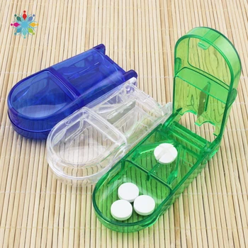 

Mini Manual Drug Cutting Device Medicine Storage Pill Medical Organizer Pill Cutting Tool
