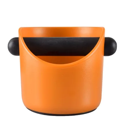 13x13x13 мм мини-кофе трамбовочная коробка глубокий изогнутый дизайн кофе шлак не всплеск ручная кофемолка аксессуары для кофе - Цвет: Orange