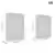 Dog Cat Flap Door with 4 Way Security Lock Flap Door for Dog Cats Kitten ABS Plastic Small Pet Gate Door Kit Cat Dogs Flap Doors