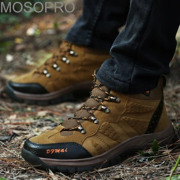 

MOSOPRO Men Hiking Shoes Outdoor Sneakers Antiskid Men Shoes Trekking Sport Sneaker Water Proof Climbing Shoes 36-48 FJT40