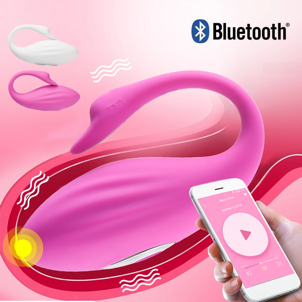 Вибратор с дистанционным управлением по Bluetooth влагалищные яйца Беспроводное