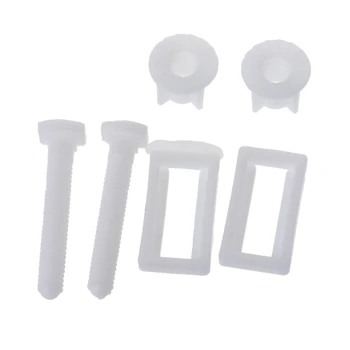 

1 Pair Toilet Seat Hinge Bolts Screw Fixing Fitting Kit Toilet Seat Repair Tool E65B