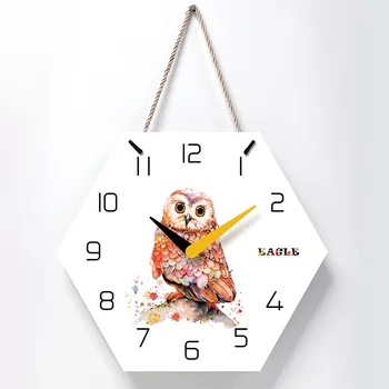 

Modern Minimalist Art Wall Clock Northern European-Style Creative Clock Acrylic Wall Clock Bedroom Mute Clock