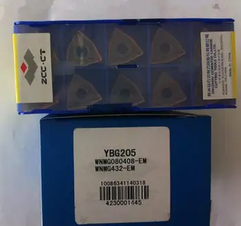 

10PCS New ZCCCT WNMG080408-EM YBG205 WNMG432-EM Carbide Inserts