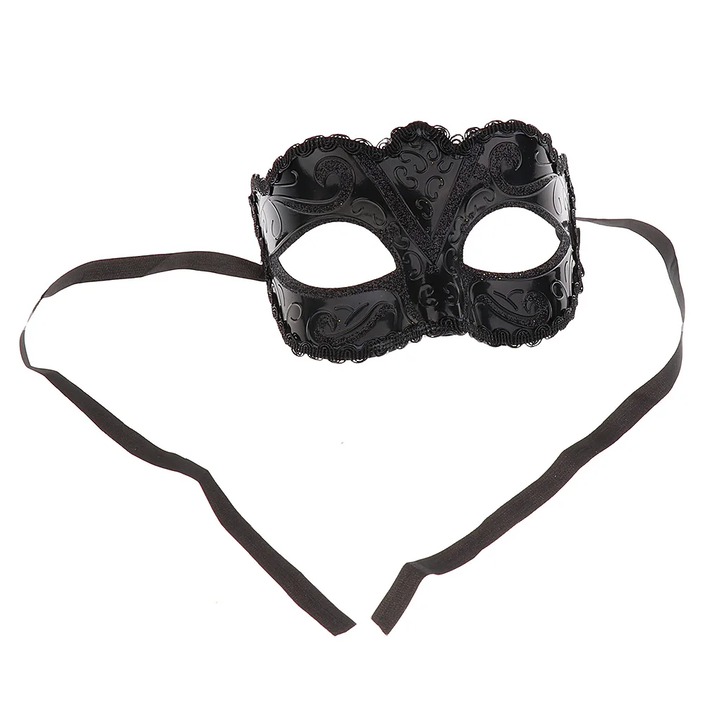 Women Exotic Half Face Mask Venetian Masquerade Tiara Halloween Sexy Eye Mask Women Men Fancy Dress Masquerade Props