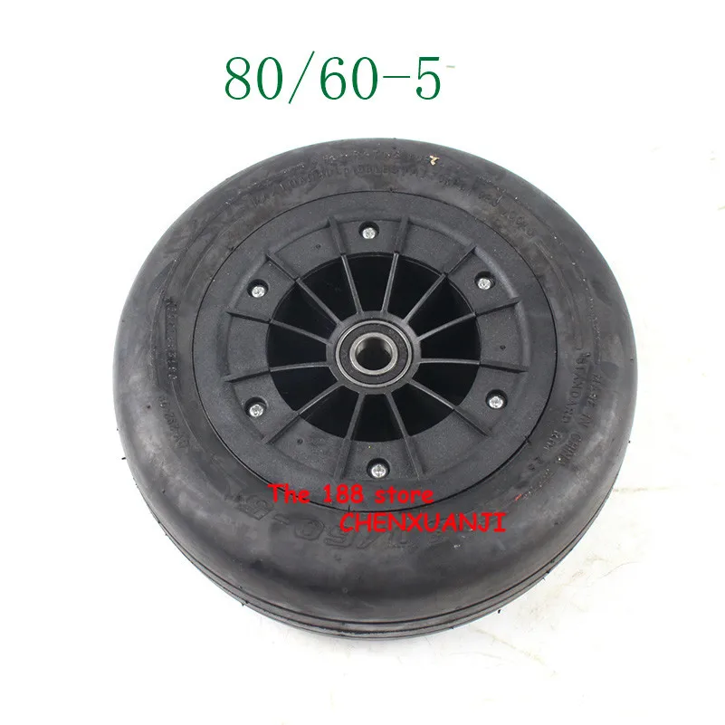 Lightning shipping Горячая 80/60-5 tubless tire fit Xiao Mi 9 качающаяся автомашина Go-kart переднее колесо вакуумная шина