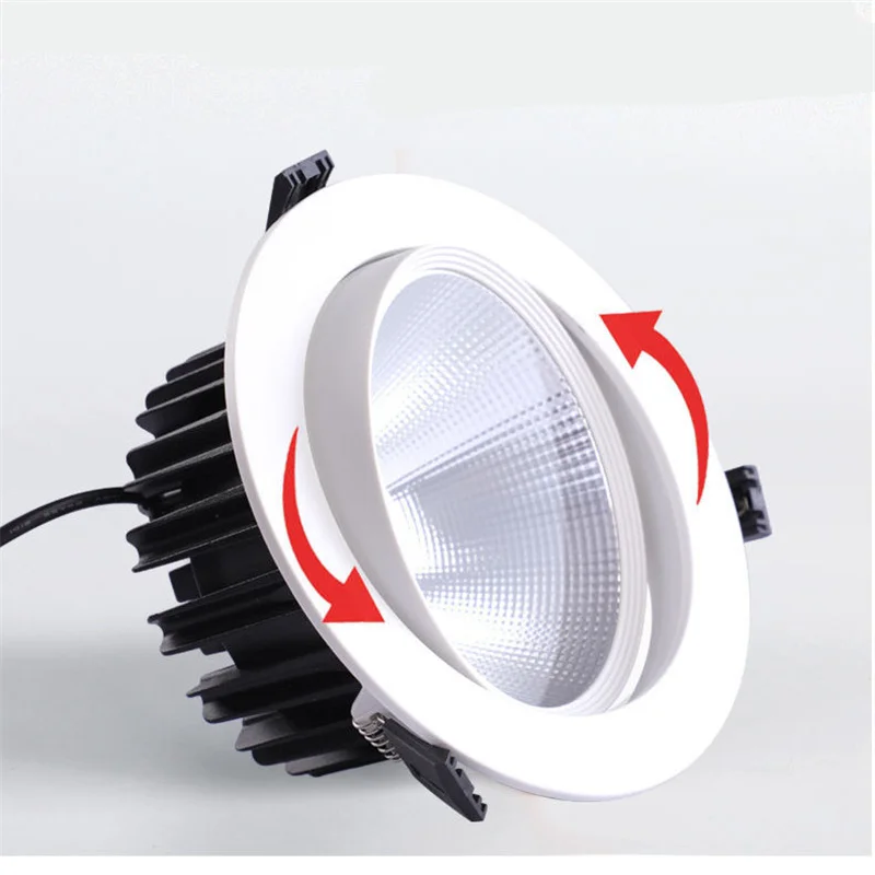 LED Downlight 3W 5W 7W 9W 12W 15W 220V 240V Round Lamp Ceiling Light Indoor Lighting Bedroom Kitchen Spot | Освещение