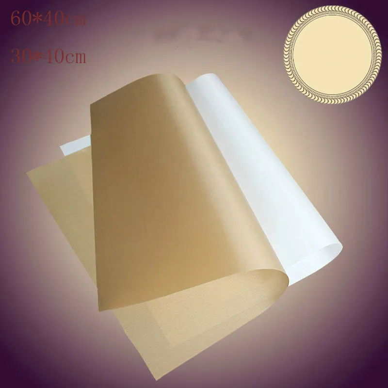 Тефлоновый лист многоразовый стойкий коврик для выпечки Гриль лайнер маслостойкий бумажный инструмент для духовки антипригарный для барбекю