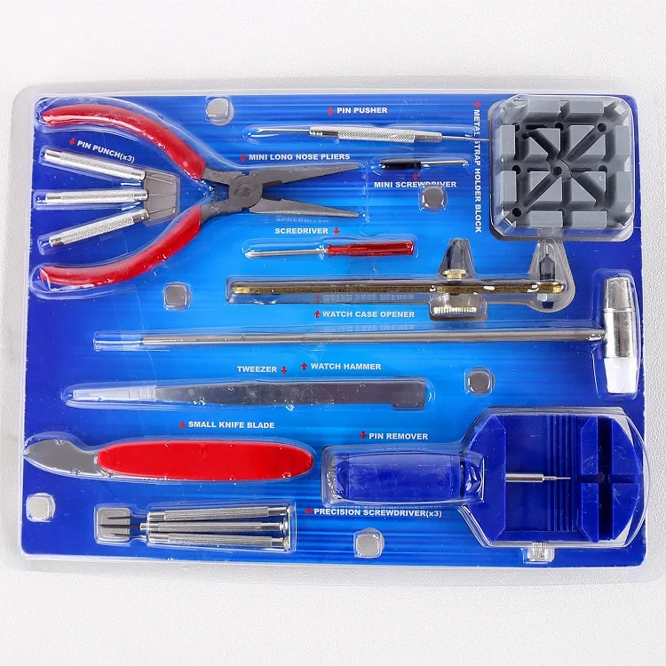 16 Pieces Watch Repair Tools Kit Watch Strap Removal Tool Watchband Disassembly Tool Screwdriver Watchmaker Tools Parts (4)