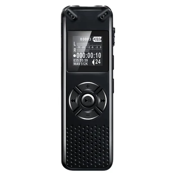 

Professional Digital Voice Activated Recorder Pen Portable HD Sound o Telephone Mini Dictaphone WAV MP3 Player Noise Reducti