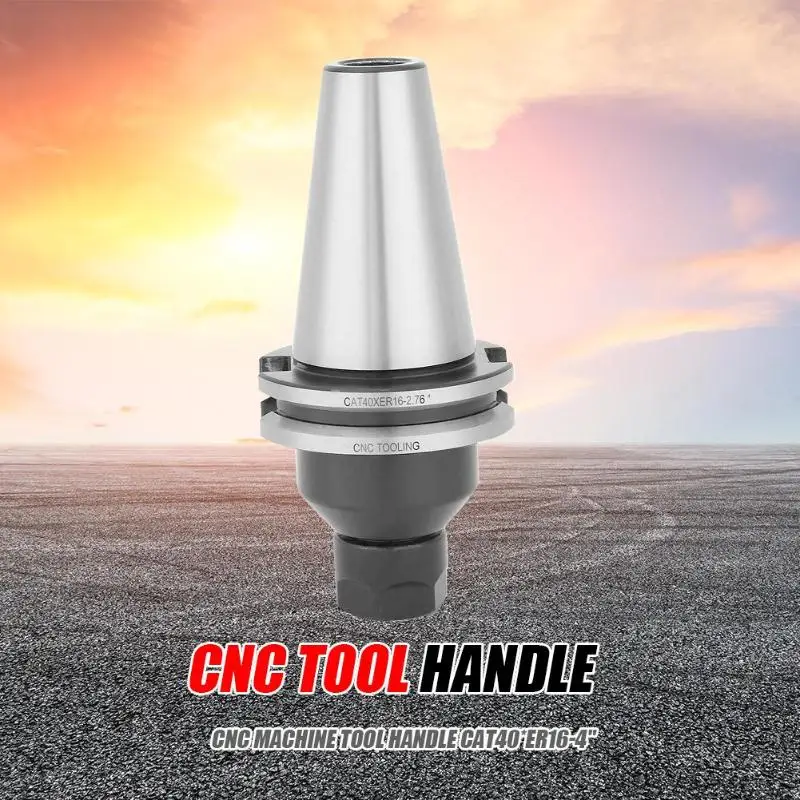 

CAT40 ER16 20CrMnTi Precision Collet Chuck Pull Stud Tool Holder Collet Super Clamping Accessory for CNC Milling Lathe Tool