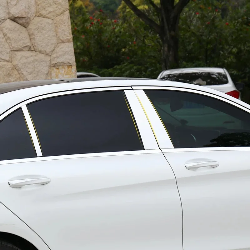 

Car window pillar trim For mercedes w205 amg Mercedes c class accessories w205 mercedes benz w205 accessories Stainless Steel