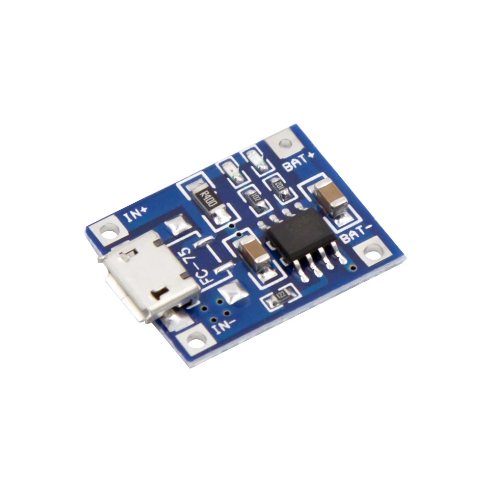 TP4056 1A литиевая батарея зарядная плата Lipo зарядное устройство Micro USB порт с модулем