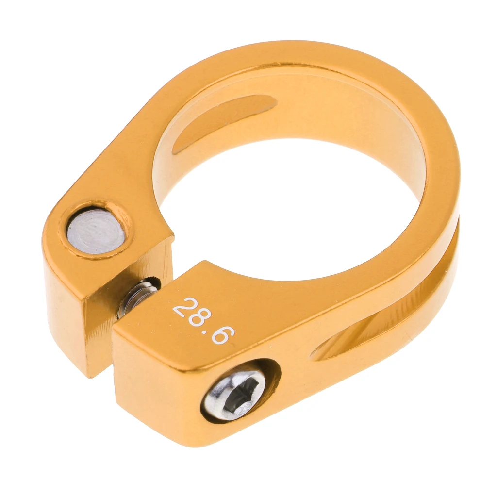 Kids Bike Seatpost Clamp Balance Push Scooter Seat Post Saddle Tube Clip for 25.4/27.2 mm MTB Mountain Bike Bicycle Saddle Tubes