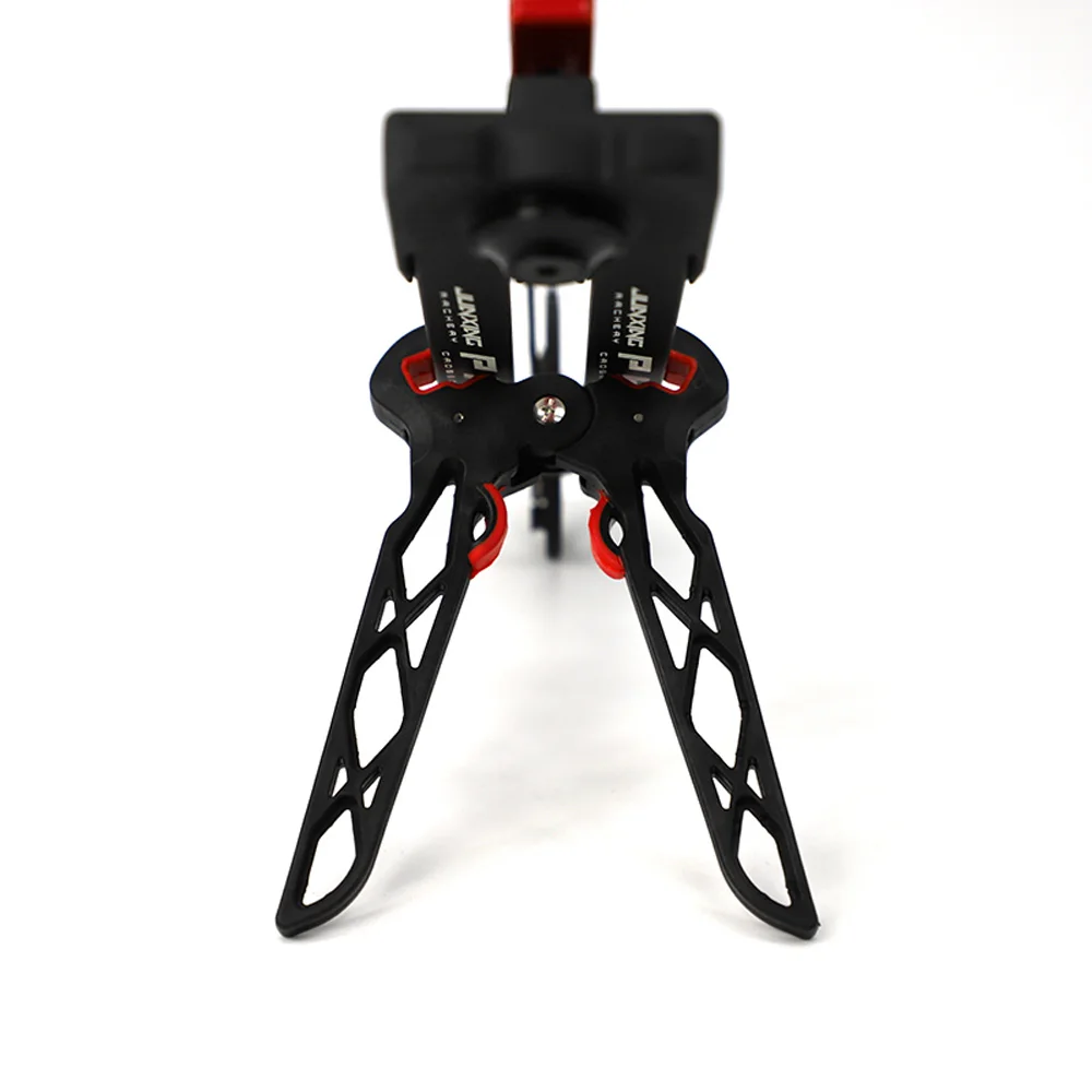 2 sizes of Archery Recurve Bow Stand Hunting Bow Holder Rack Removable Compound Stand Arrow Kicks stand Holder