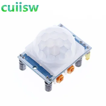 

10PCS HC-SR501 HC SR501 NEW Adjust Infrared IR PIR Motion Sensor Detector Module Security Motion HC-SR501