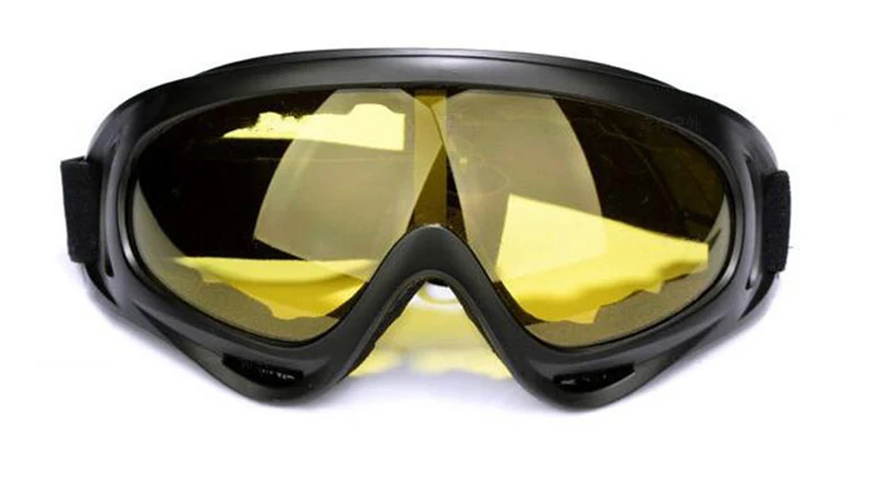 Для занятий спортом на открытом воздухе, безопасность очки лыжные очки солнцезащитные очки зимние ветрозащитные тактические Защитные защитные очки