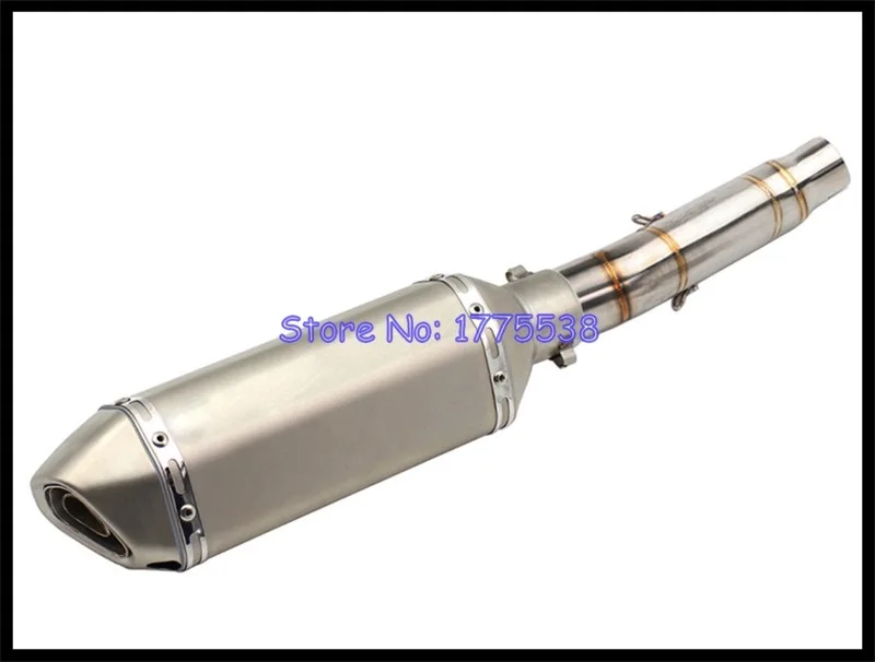 For Honda CBR300R 2014-2022 CB300F 2015-2021 Motorcycle Exhaust Muffler Middle Link Pipe Muffler Escape Silencer Connect Pipe - Image 6