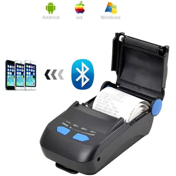 

New arrived Portable bluetooth printer Bluetooth+USB interface thermal receipt printer