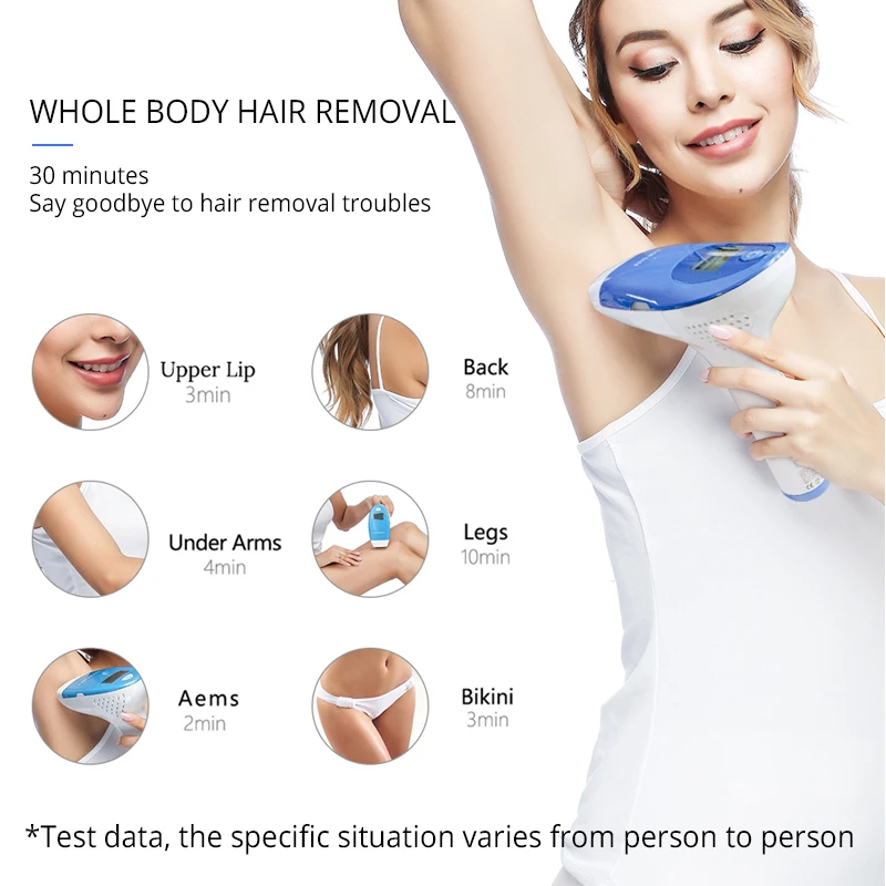 Mlay IPL Hair removal Epilator a Laser Permanent Malay Hair Removal Machine Face Body Electric depilador a Laser 500000 Flashes