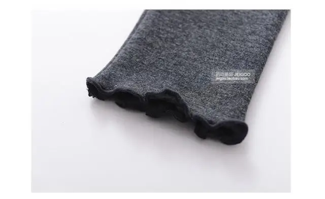 Г. Детские базовые брюки в Корейском стиле осенне-зимние эластичные леггинсы для девочек обтягивающие штаны плотные бархатные штаны с вышивкой