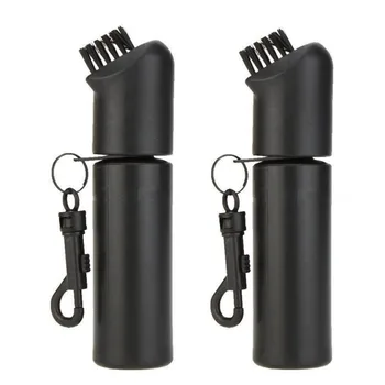 

2 pcs Golf Brush Practical Plastic Groove Cleaner Water Spray Brush for Golf Club