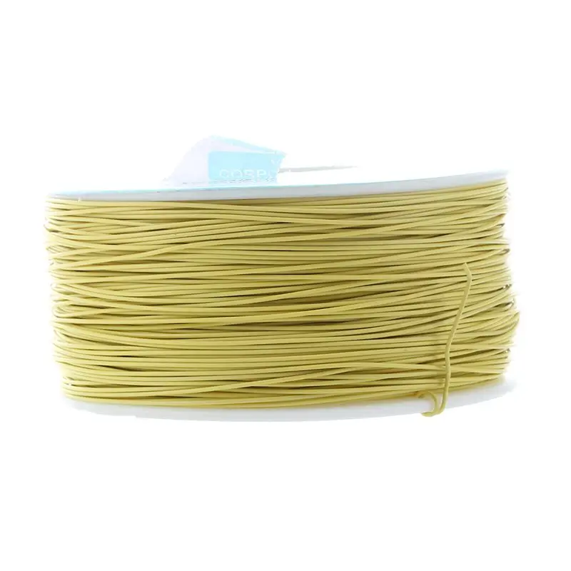 Желтое покрытие ПВХ Оловянная медь обертывание ping Wire wrap 305 м 30AWG кабельная катушка