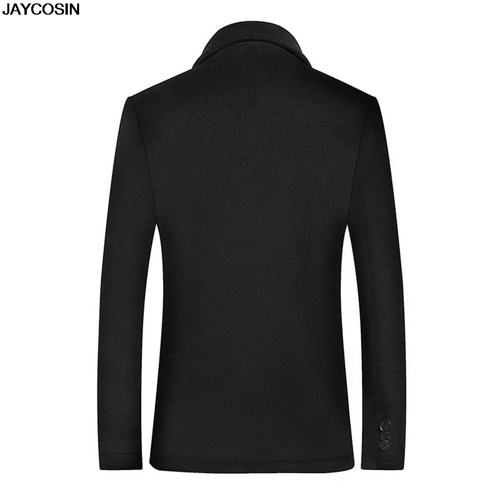 KLV пиджак мужской повседневный Тренч Модный деловой длинный приталенный пиджак верхняя одежда официальный пиджак Мужская Горячая Распродажа 9916