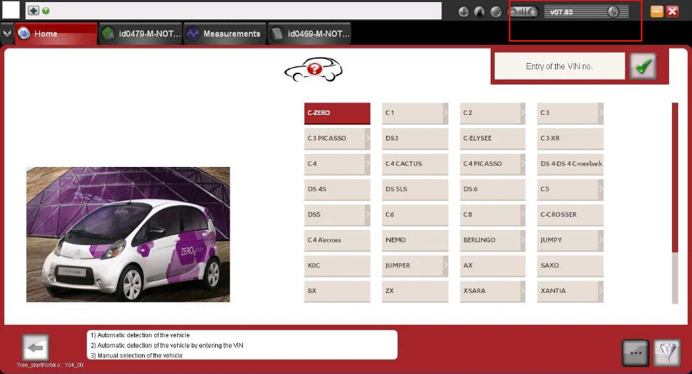 Lexia 3 – PP2000 Diagbox puce complète “or” 921815C V9.68 V7.83 - Valise OBD pour Citroën & Peugeot