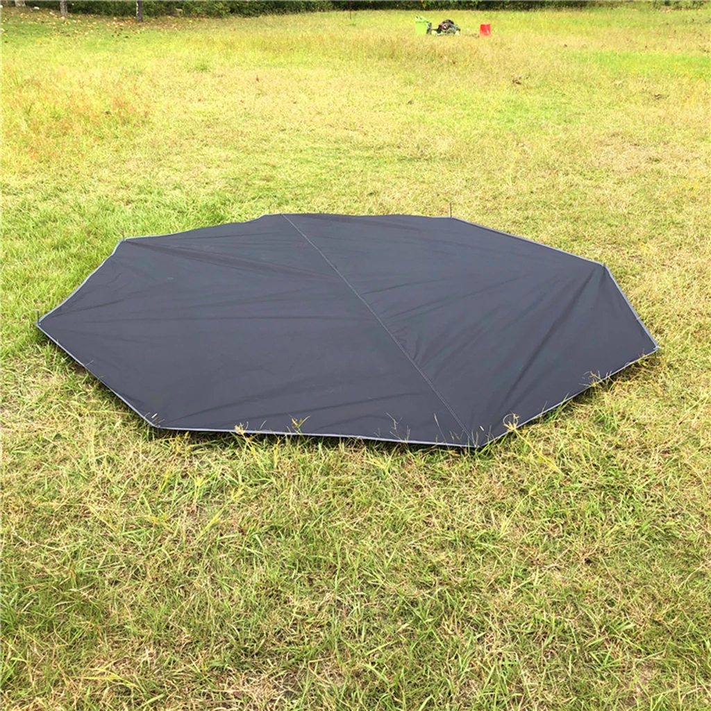 Octagonal Hiking Mattress Oxford Cloth Picnic Tent Camping Mat Lightweight