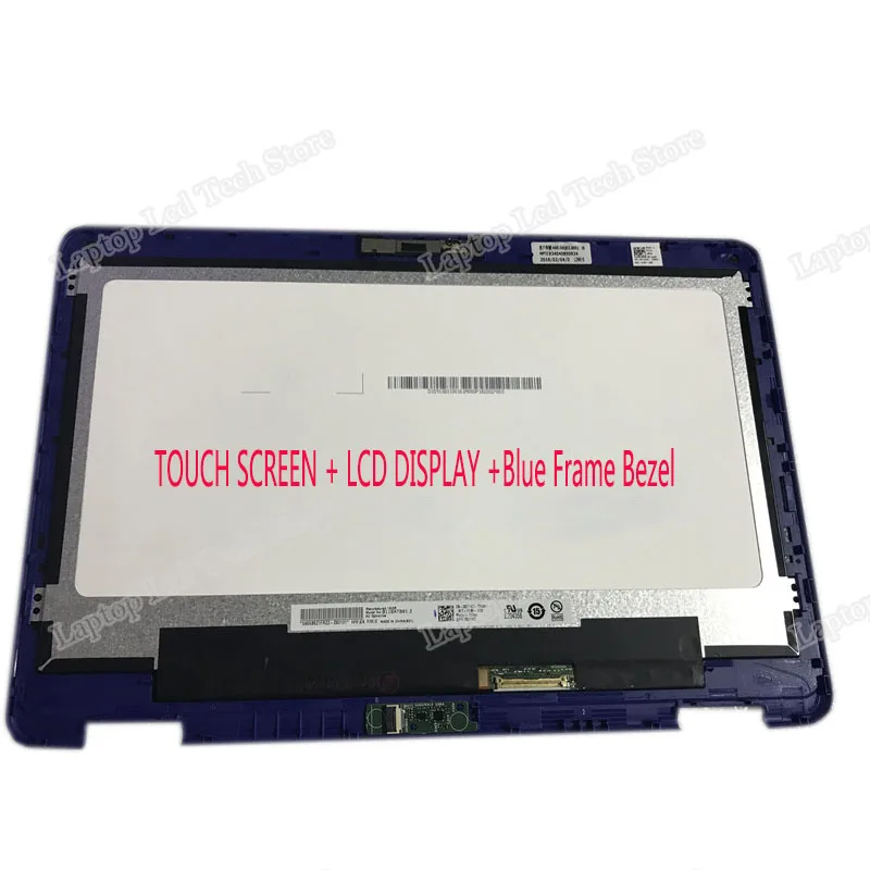 Lcd Tela Digitalizador Substituição de Vidro com Frame Lcd Assembly para Dell Inspiron 11 3000 3168 3169 3185 P25t Laptops