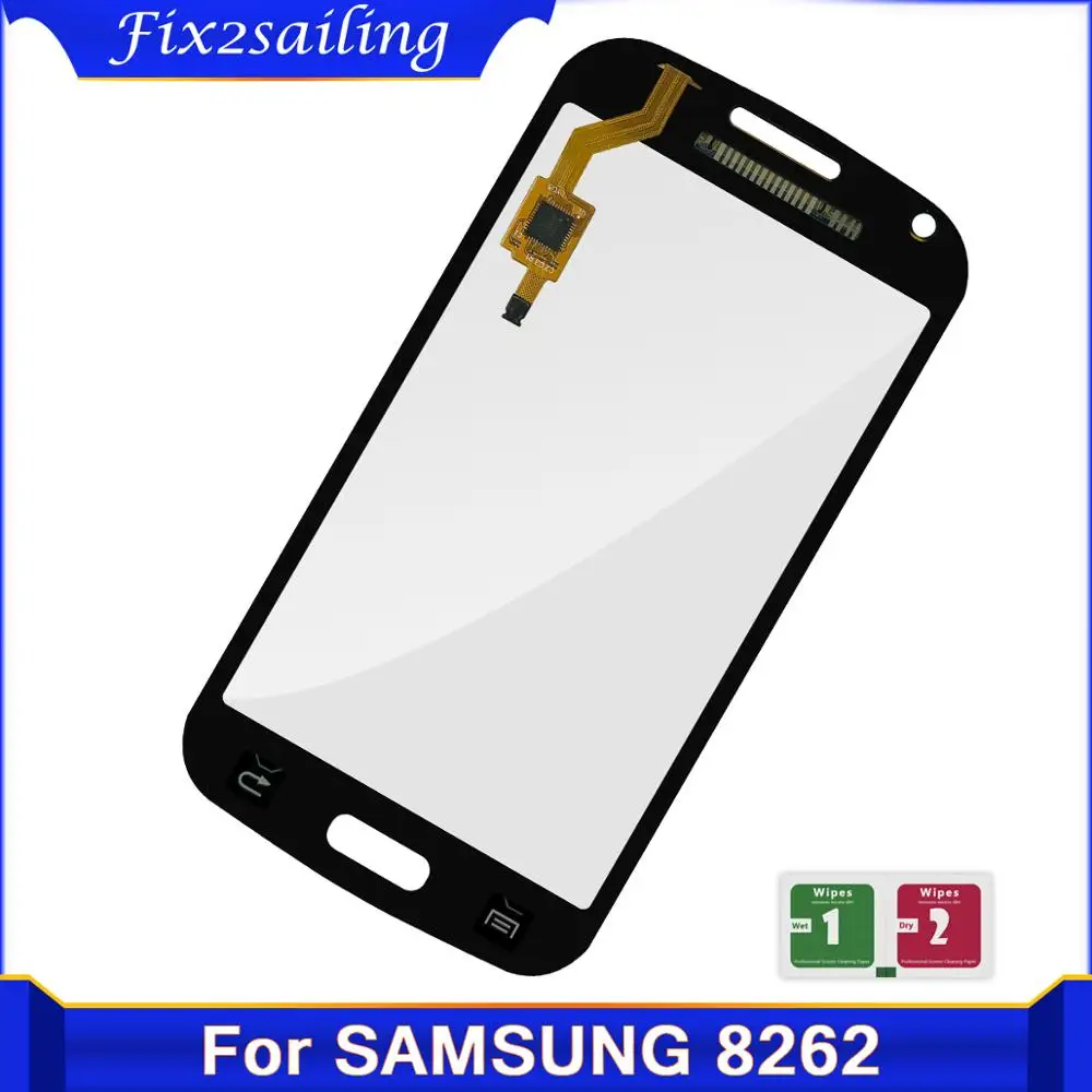 Для samsung Galaxy Core GT i8260 i8262 i8268 8260 8262 сенсорный экран Сенсорная панель дигитайзер передняя стеклянная линза