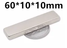 50 шт 60*10*10 неодимовый магнит магниты с высокой прочностью