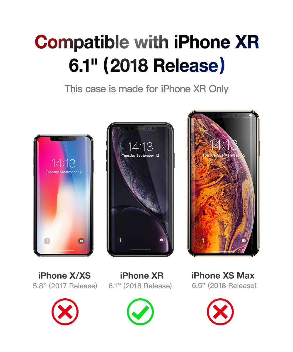 Чехол для телефона iPhone XR прочные Чехлы сотовых телефонов сверхпрочный
