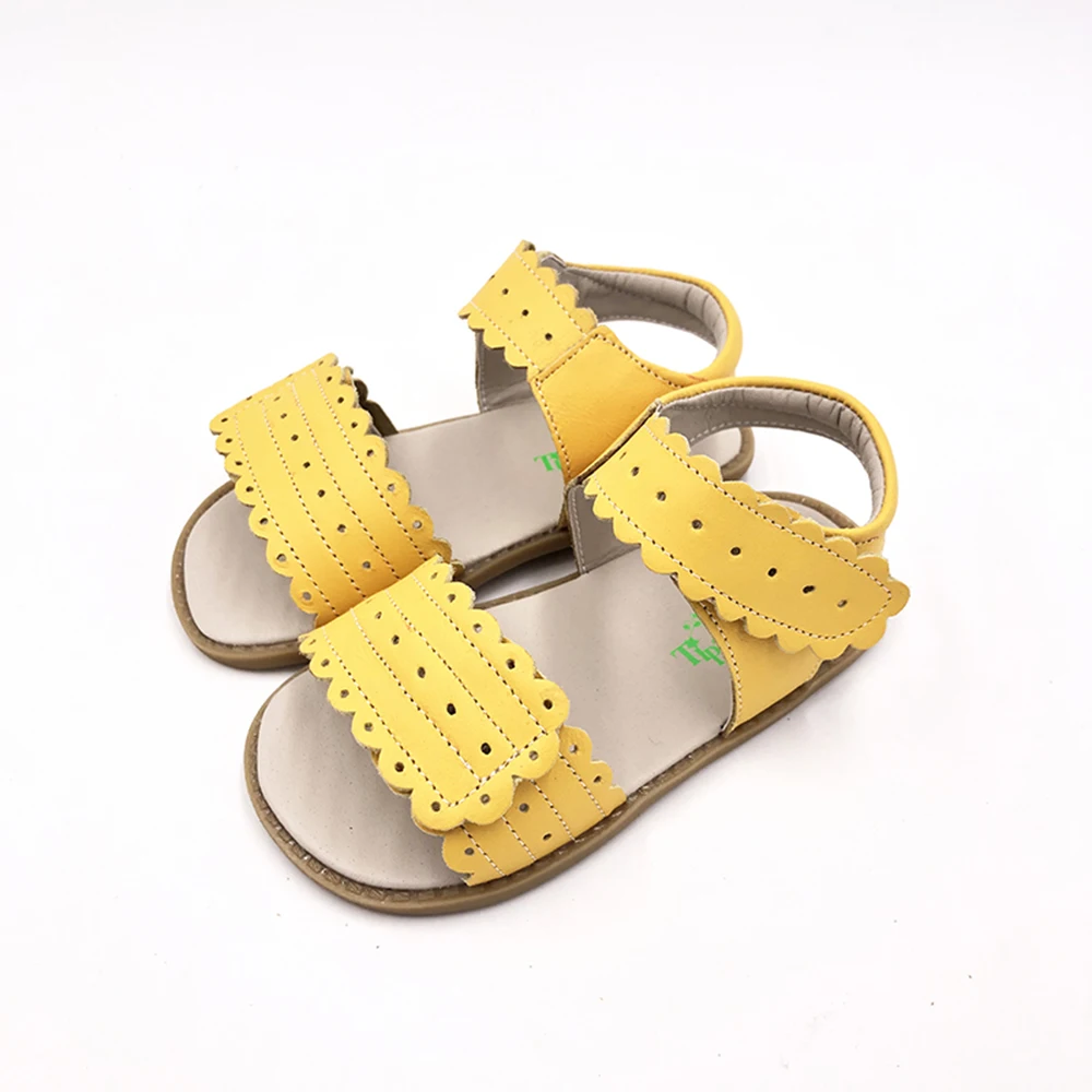 Tipsietoes Children Posey Style For Girls Sandals Low Heel Real Leather Enfants Fille Party Dress Shoes Toddler Kids Summer kids shoes,children sandals,kids sandals