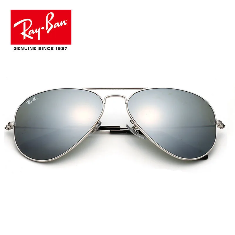Rayban унисекс RB3025 авиатор солнцезащитные очки Классические солнцезащитные очки Rayban 3025 Солнцезащитные очки Авиатор UV400 защита для мужчин - Цвет линз: 0RB3025 W3277