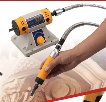 

Anjieshun electric woodworking root carving carving knife handle flexible shaft chisel carving chisel wood carving knife tool