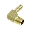 Straight Or Elbow Brass Hose Pipe Fitting 6mm 8mm 10mm 12mm Barb Splicer 1/8