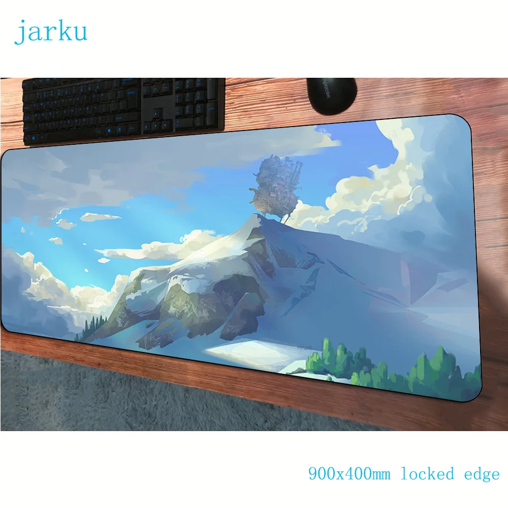 Howl's Moving Castle mats 800x300x3 мм популярный игровой коврик для мыши Клавиатура
