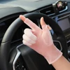 Fashion Women Gloves Summer Ladies Anti-UV Sunscreen Ice Silk Thin Gloves Mesh Breathable Can Be Opened Fingertip Driving Gloves ► Photo 2/6