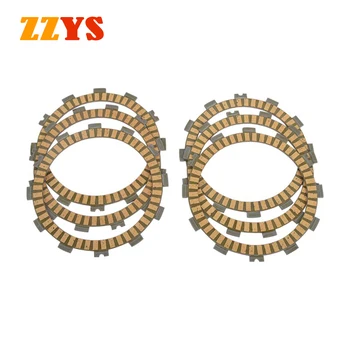 

Motorcycle Paper based Clutch Friction Plate Kit For Kawasaki ZXR400 ZX400L ZXR ZX 400 ZX400 1991-02 Z200 KZ200A KZ200 Z KZ 200