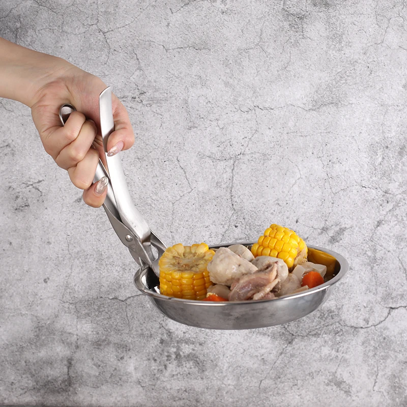 Складной зажим для кастрюль и сковородок из нержавеющей стали|Подставки под