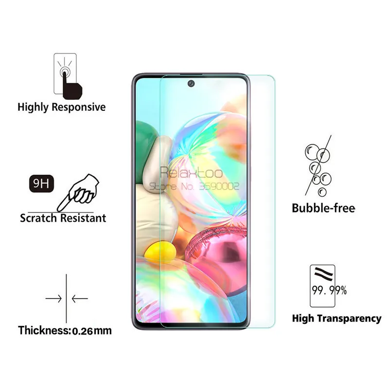 Закаленное стекло для камеры Samsung A51 защитная пленка Galaxy A71 2019 A21s A 51 71 21s A515F a715F