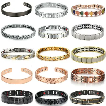 

Men Women Therapeutic Energy Healing Magnetic Bracelet Therapy Arthritis Jewelry