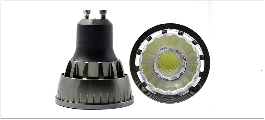 Светодиодный Dimmable 220V 5W алюминиевый светодиодный светильник диаметр 50 мм GU5.3 GU10 Точечный светильник COB светодиодный светильник для освещения гостиной