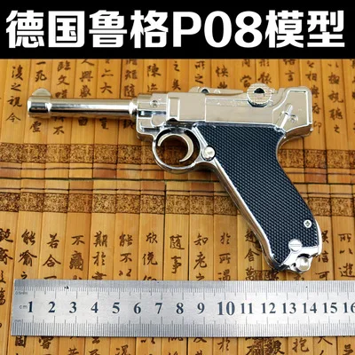 #05 Model Replica Mini Toy Colt GUN LUGER P08 Scale 1:2,5 Diecast COLLECTION 