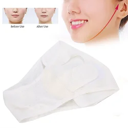 Breathable Adjustable Face Tightening Lifting Belt Elastic Face Shaping Facial Slimming Bandage Double Chin Reducer Beauty Tools